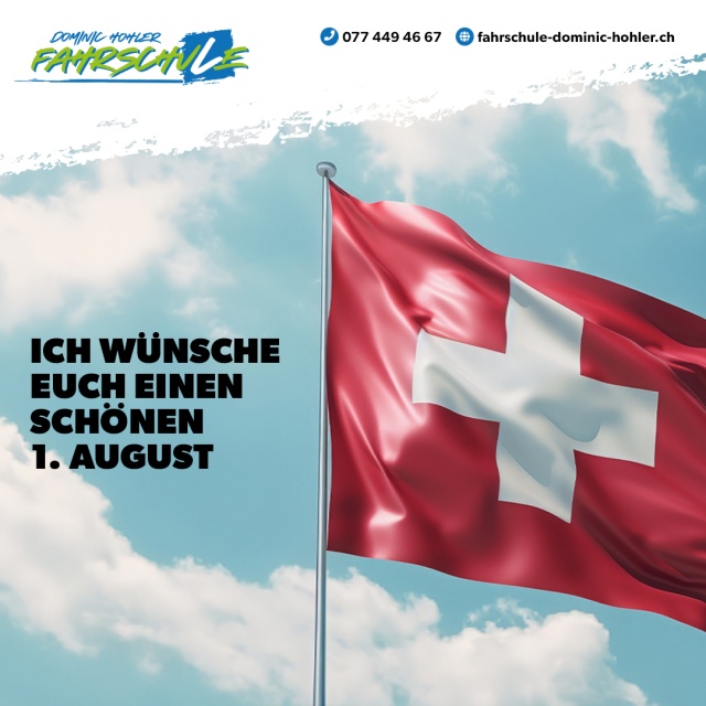 1. August - Einen wunderschnen 1. August, liebe Schweizerinnen und Schweizer! 🇨🇭
